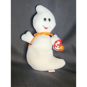 Spooky the Ghost Ty Beanie Baby 1995 Halloween Retired